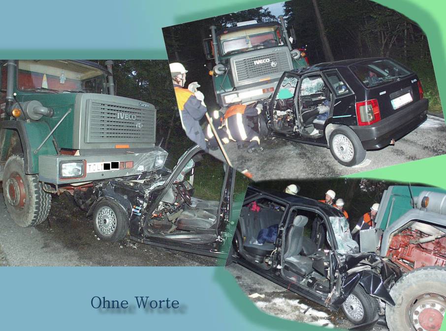 Unfallfotos vom 22.08.2000